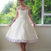 Robe de mariée courte 2