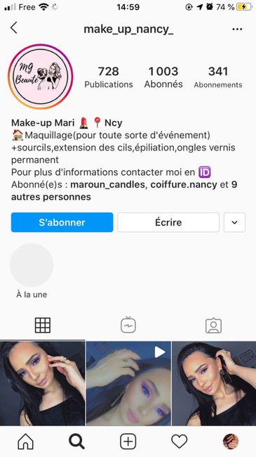 Coiffeuse maquilleuse + Cameraman photographe 54000 6