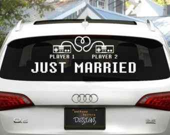 just married