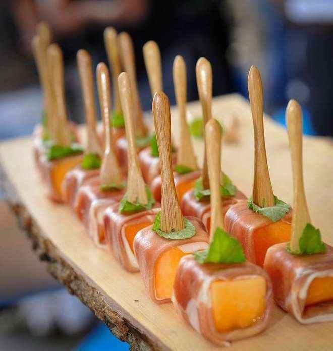 Amuse-Bouche Melon, Jambon de parme