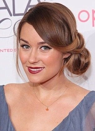 chignon sur le côté