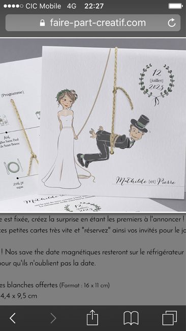 Nos faire-parts - 1