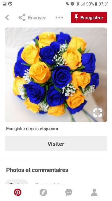 Quel couleur de bouquet : thème "la belle et la Bête " 2