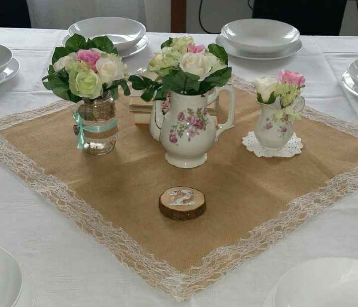 Mes essais centre de table - 1