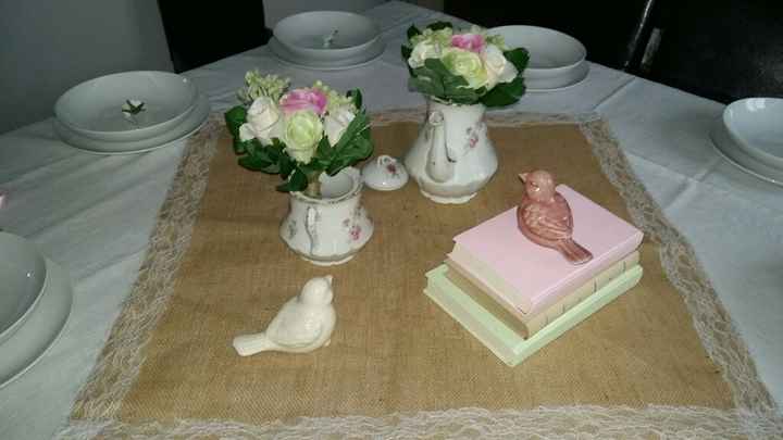 Mes essais centre de table - 1