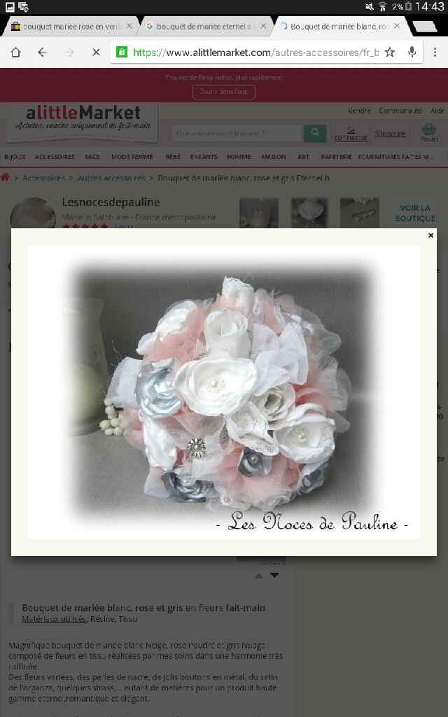 Bouquet à lancer différent ou non? - 1