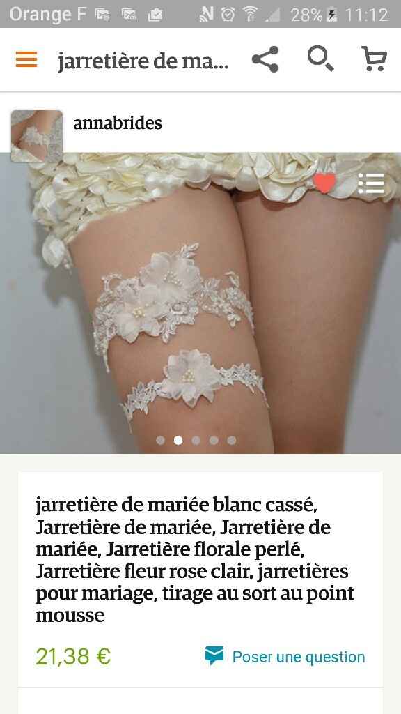 Quel jarretière choisir.... - 1