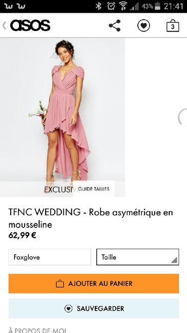 Robes demoiselles d'honneur - 1