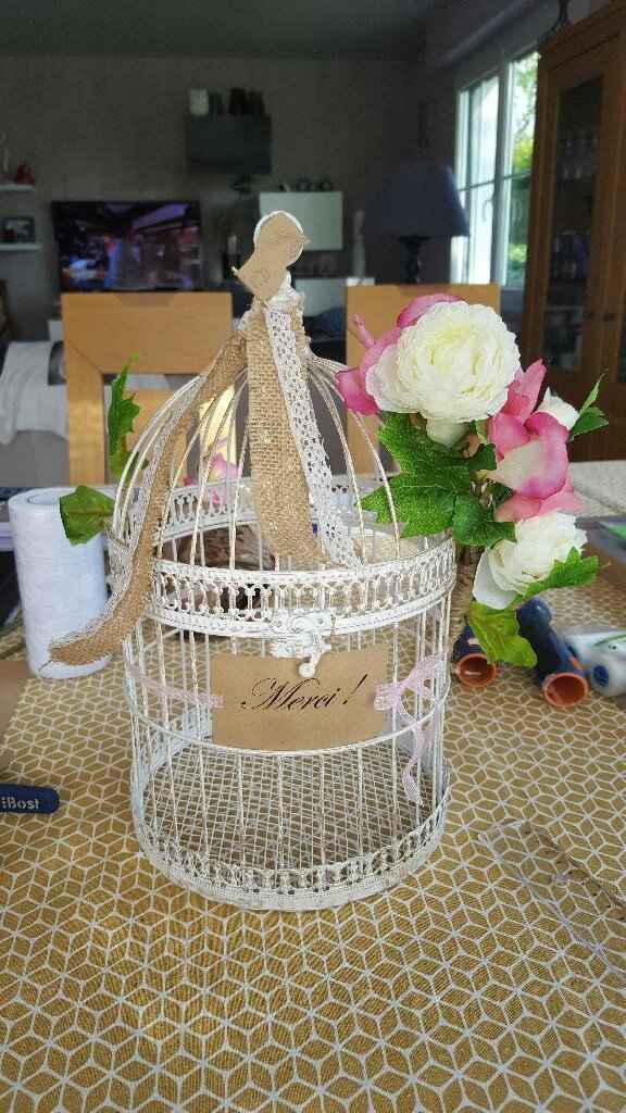 Montrez moi vos urnes de mariage cage à oiseaux!!!! - 1
