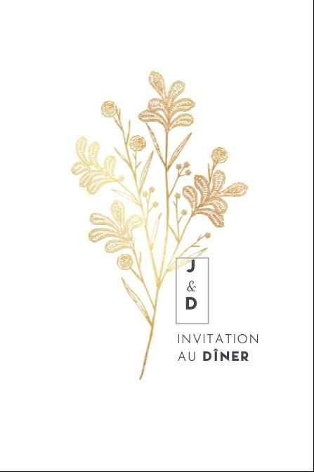invitation au dîner