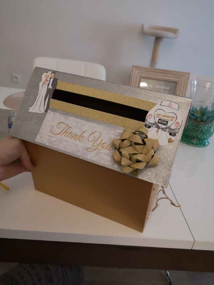 Urne de mariage fait maison - 2