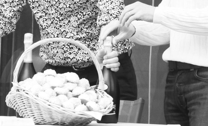 Panier chouquettes