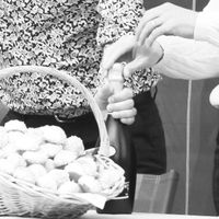 Panier chouquettes