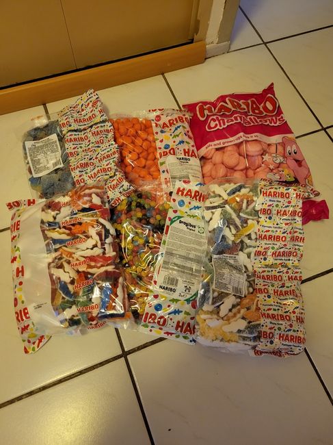 Choix bonbons candy bar 2