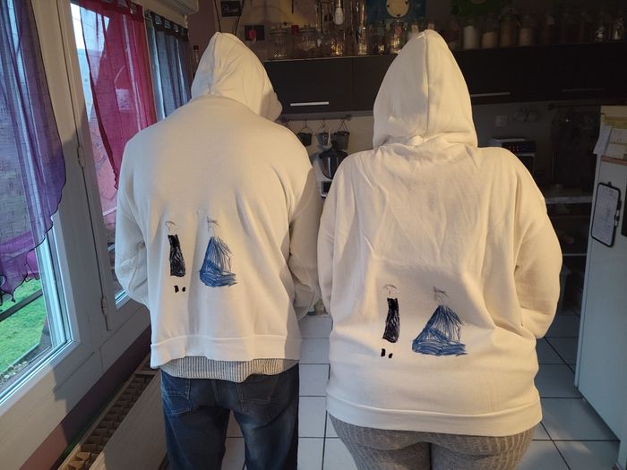 Transfert textile sur gilets enfants 👕👧👧👦 7