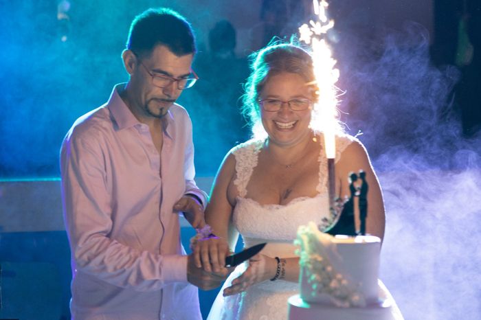 Vous découperez le gâteau de mariage ensemble ? 🍰 2