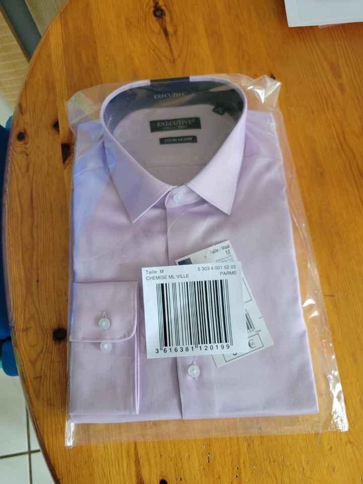 La chemise de Mr est arrivée - 1