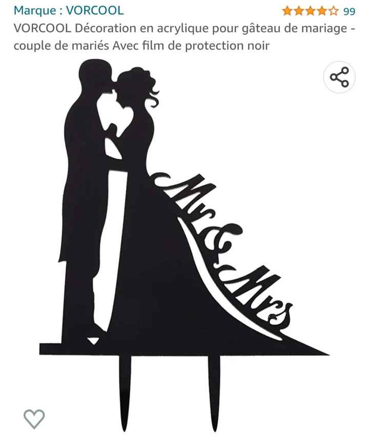 Où as-tu pris ton cake topper ? - 1