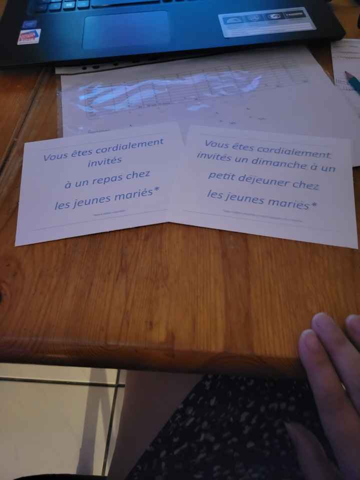 Tombola des mariés + étiquettes prénom - 2