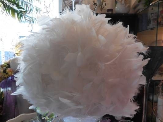 Boule plume 40 artnuptial