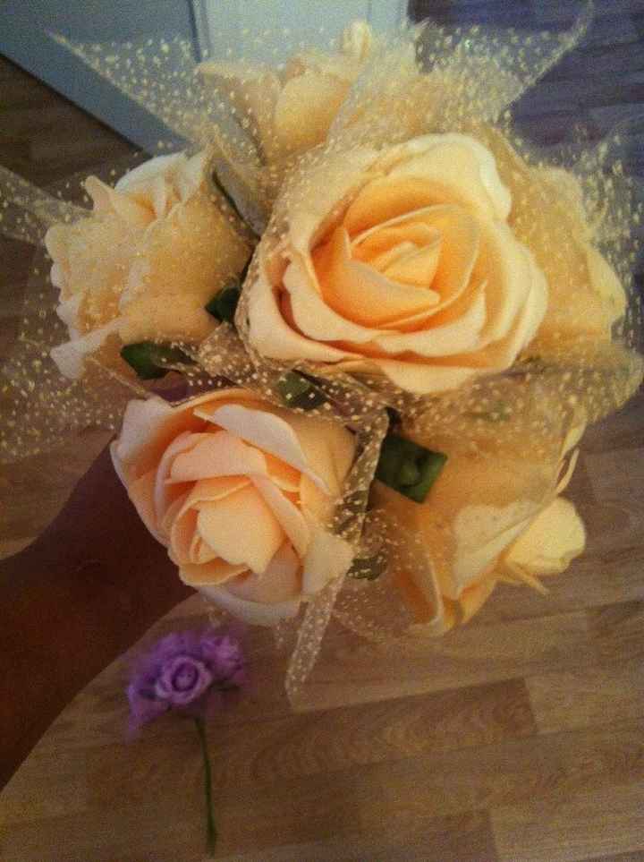 Deco de table  rose ivoire tulle 💐