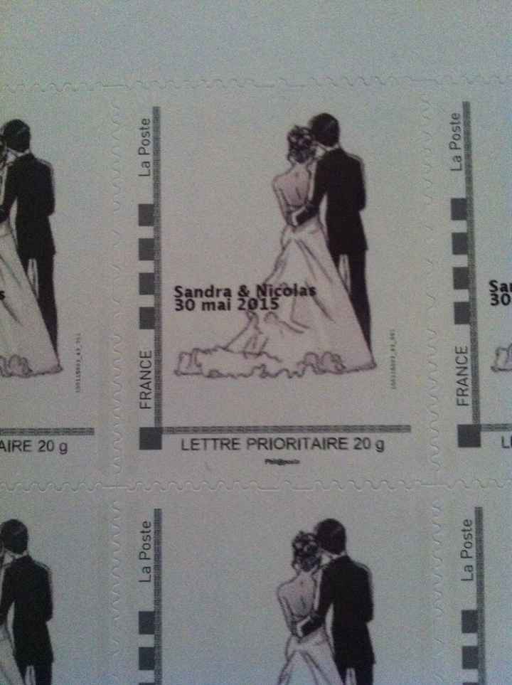 Nos timbres personnalises 