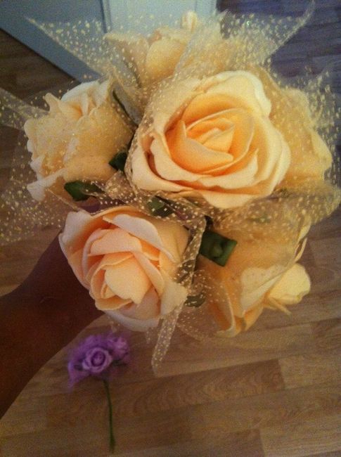 Deco de table  rose ivoire tulle 💐
