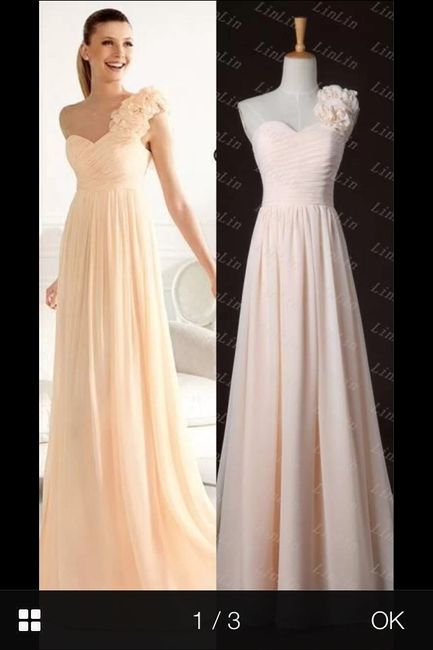 La robe de mes demoiselles d honneur 