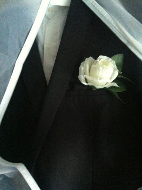 Boutonniere pour mon chéri 