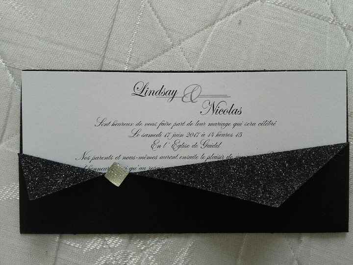 Et voici notre fameux faire part - 1