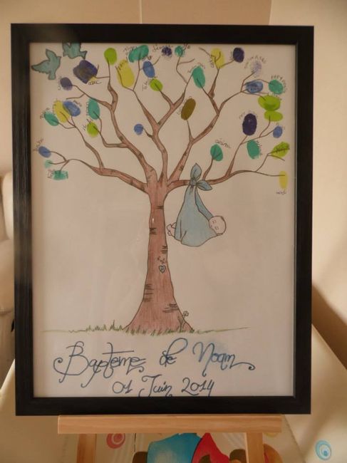 arbre a empreinte bapteme de noam