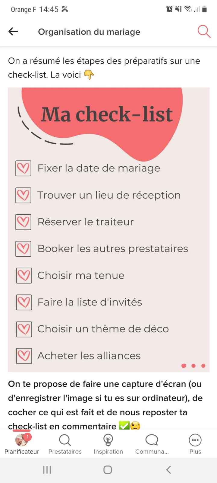 BONUS : Une check-list à cocher ✅ - 1