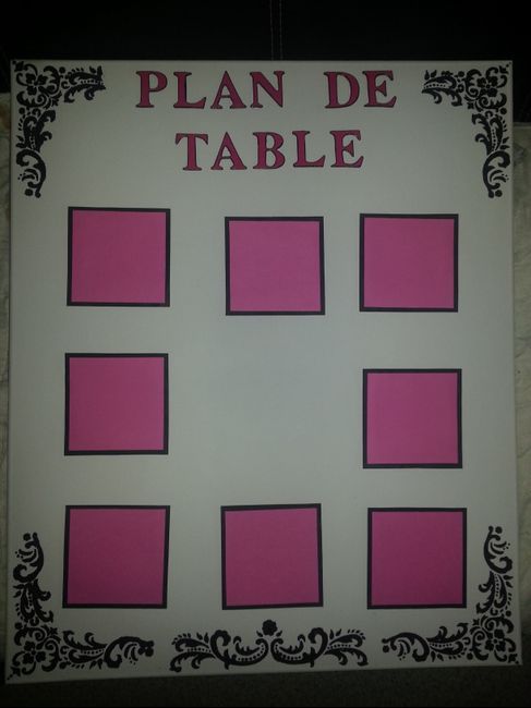 Photos de nos plans de table et astuces de création - 1