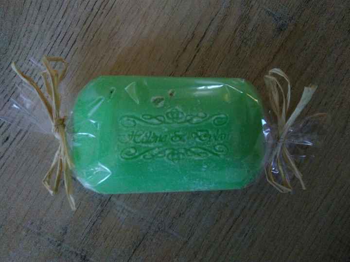 Cadeau invités : savon personnalisé (suite) - 1
