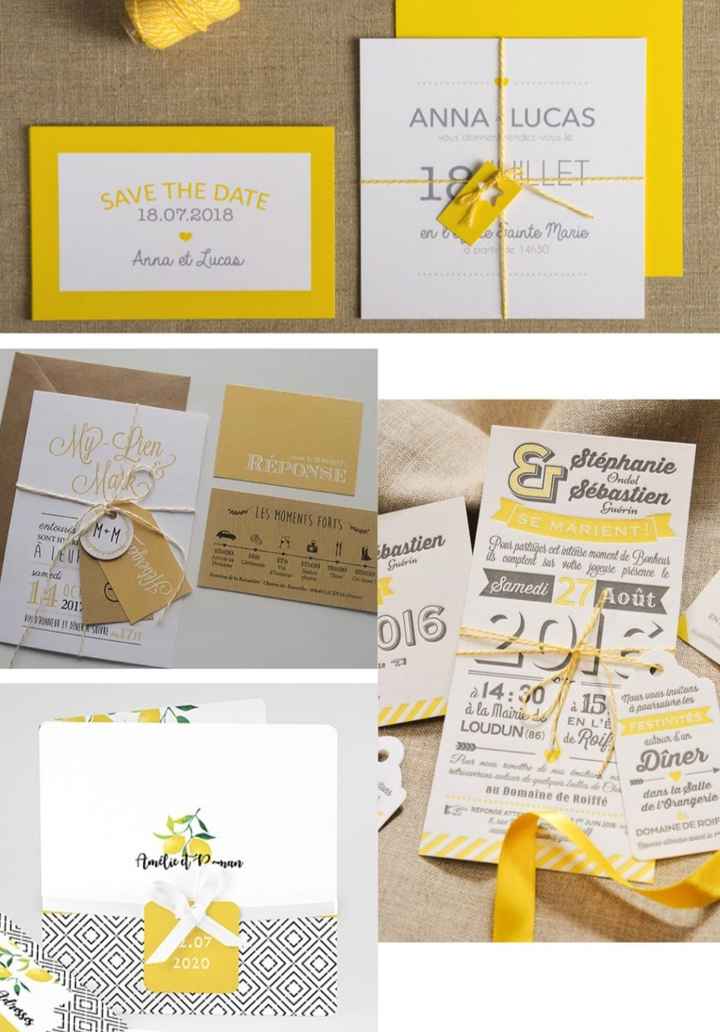 Inspiration thème couleur jaune 2