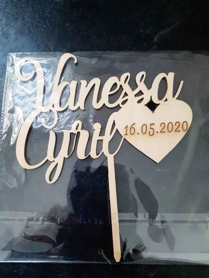 Cake topper 🍰 2