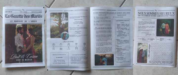 Mon faire part finalisé - 1