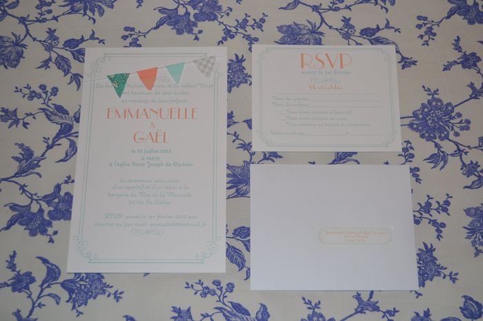 faire part/invitation