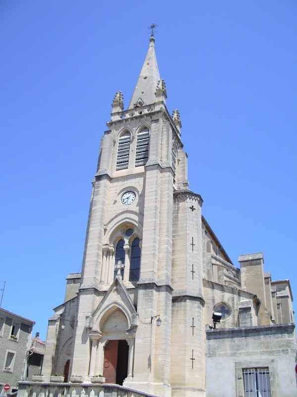 L'église de Castries