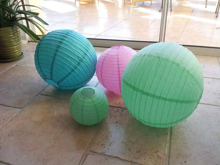 les couleurs de notre mariage