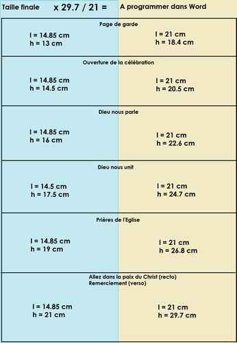livret messe escalier