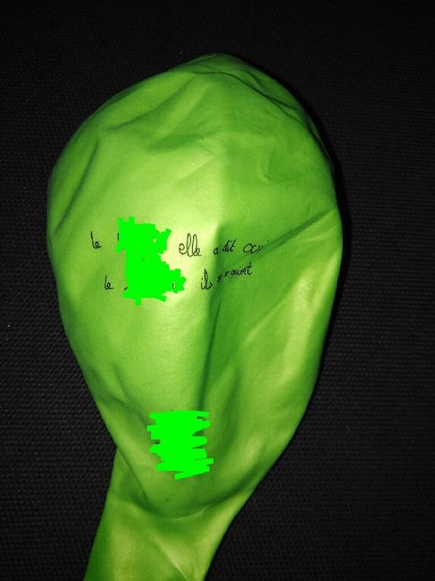 Ballon save the date - 2