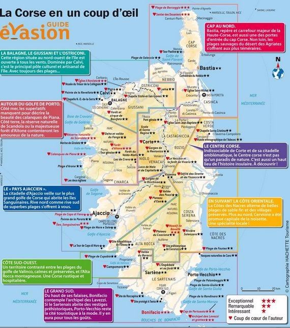 carte corse