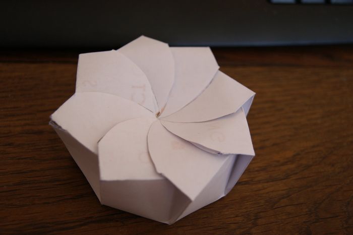 boite origami dragées