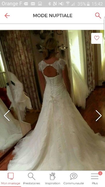 Besoin de votre avis / chale mariage - 1