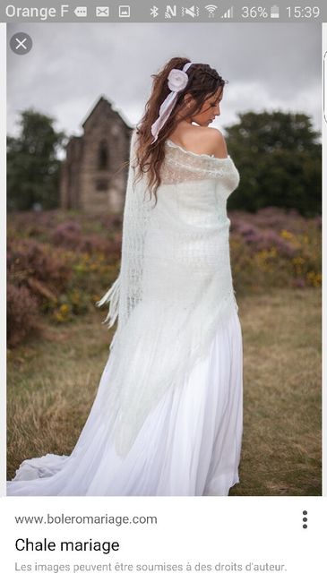 Besoin de votre avis / chale mariage - 2
