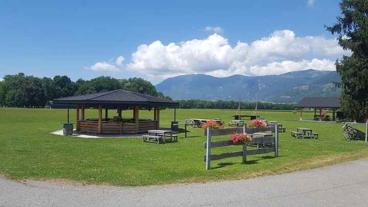 Extérieur pour le Vin d'honneur