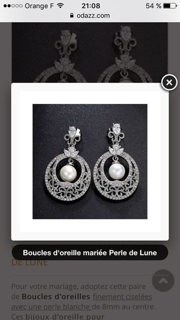 Quel genres de boucles d'oreilles ? - 1