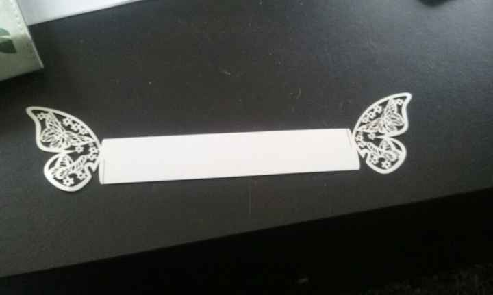 Rond de serviette papillon - 3