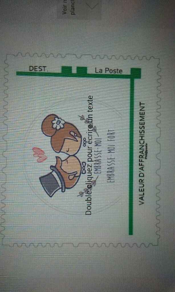 Timbre personnalisé - 1